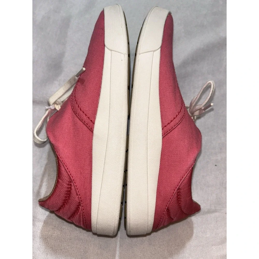 Olukai Kohu Women's Canvas W7.5 EUR 37.5 Coral Pink Canvas Wet Grip Non‎ Marking